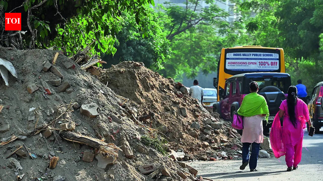 Indirapuram residents will have to battle one more year of dust &amp; diversions