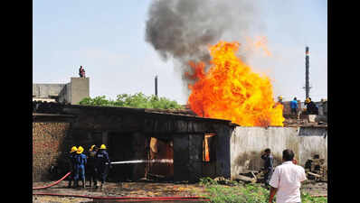AMC battles GIDC fires, but can’t inspect units