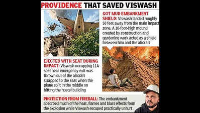 10-ft mud embankment that stood between life & death