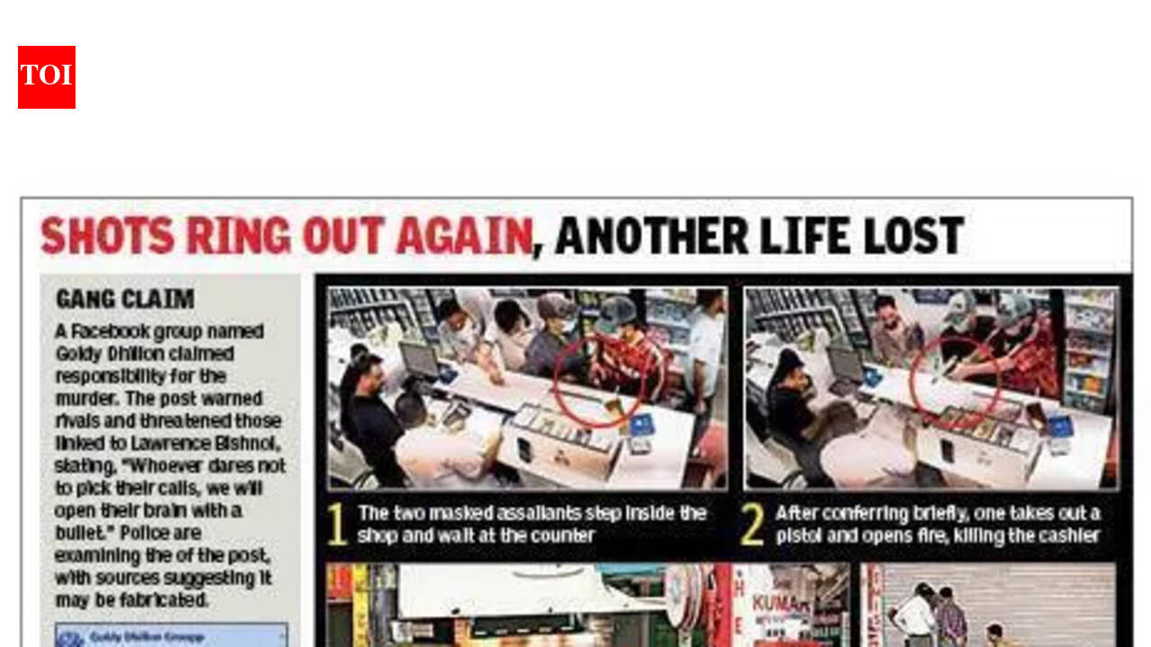 13 bullets in 2 seconds, cashier shot dead in Chandigarh shop