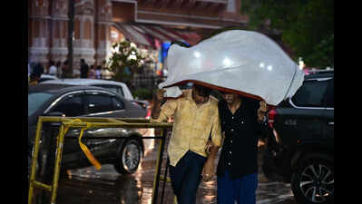 Rain, thunderstorms lash Rajasthan, IMD issues alert for 23 districts