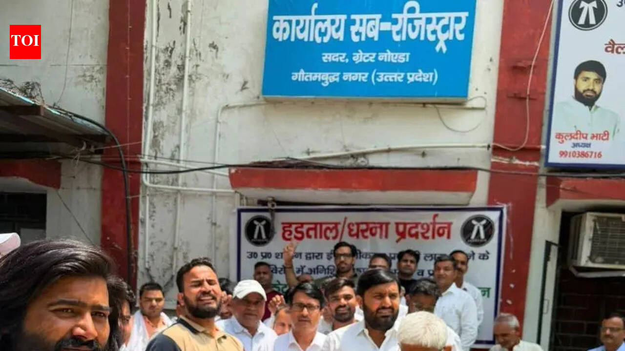 E-registration only for a few categories, UP says after strike by Noida deed writers