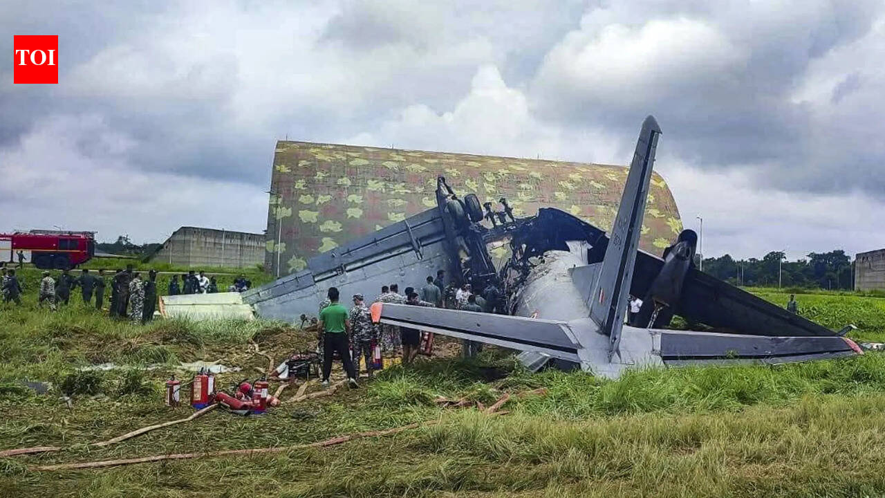 5 IAF men killed in An-32 crash, co-pilot survives