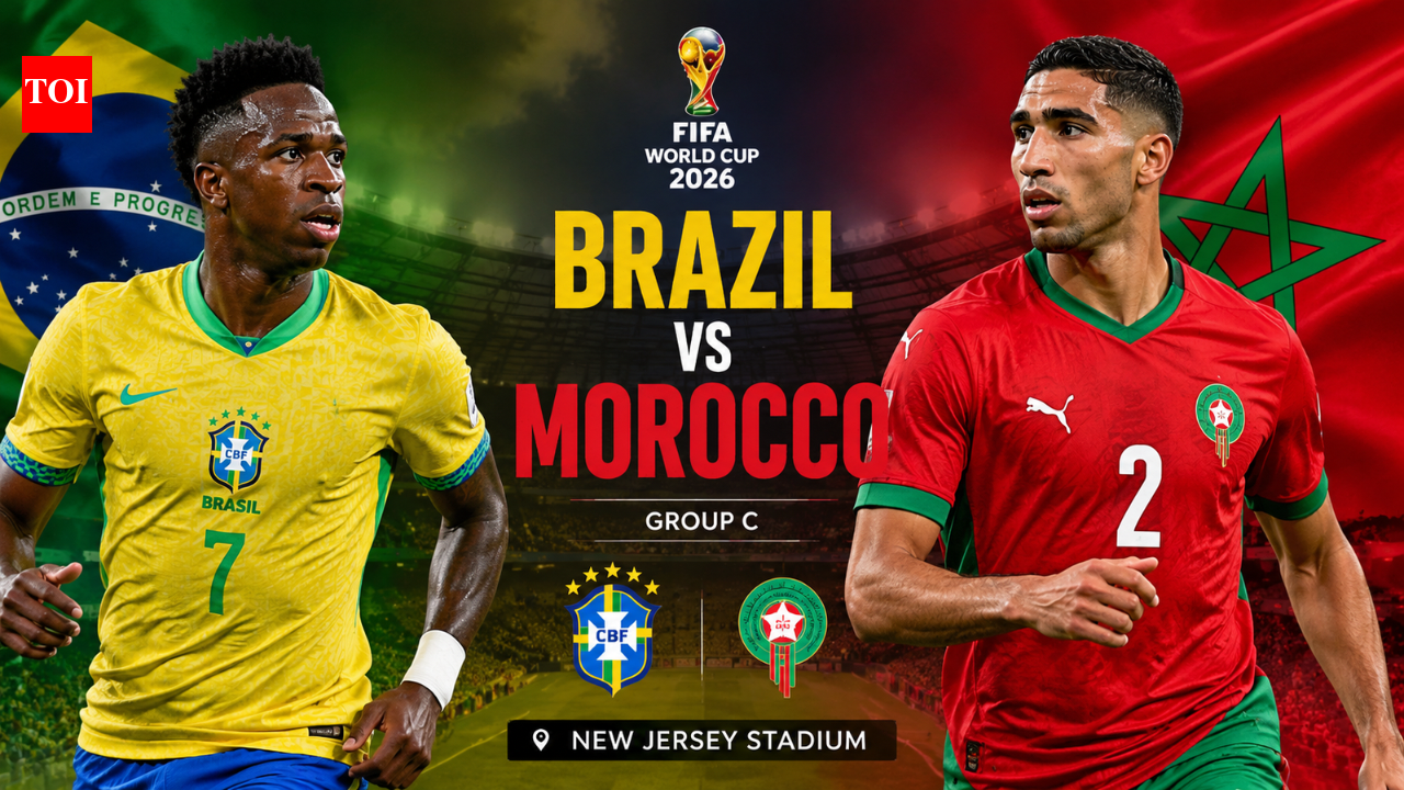 Brazil vs Morocco Live Score: FIFA World Cup 2026, Team news, lineups and key moments from Group C match