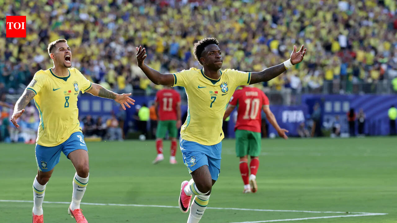 FIFA World Cup: Morocco denied famous win as Vinícius rescues Brazil
