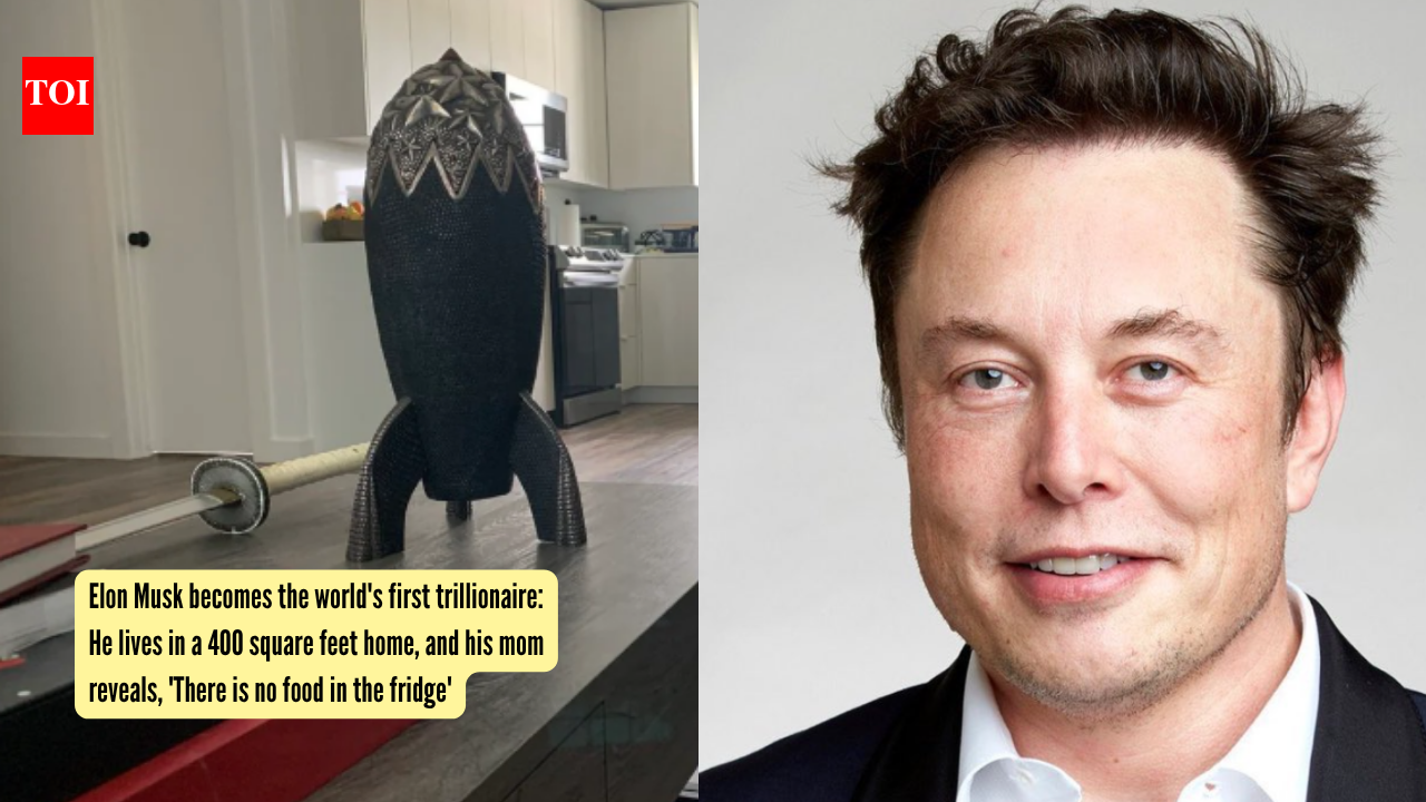 Elon Musk becomes the world's first trillionaire: He lives in a 400 square feet home, and his mom reveals, 'There is no food in the fridge'