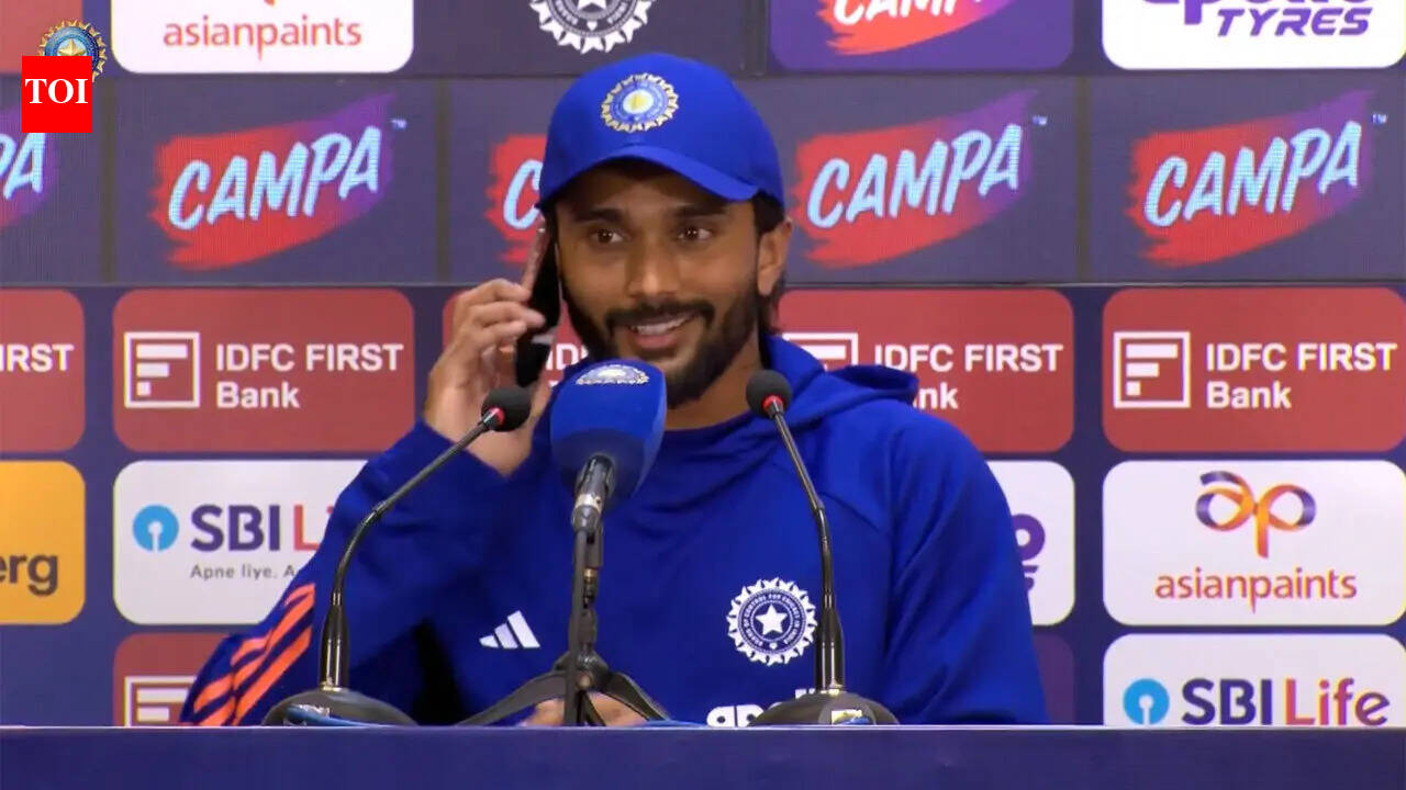 'The presser can wait': Nitish Reddy pauses media interaction to answer mom's call after India's win - Watch