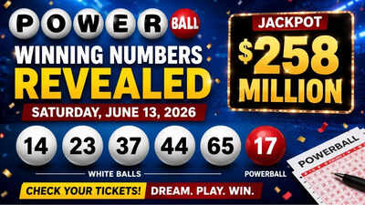 Powerball winning numbers revealed: $258 million jackpot draw results ...