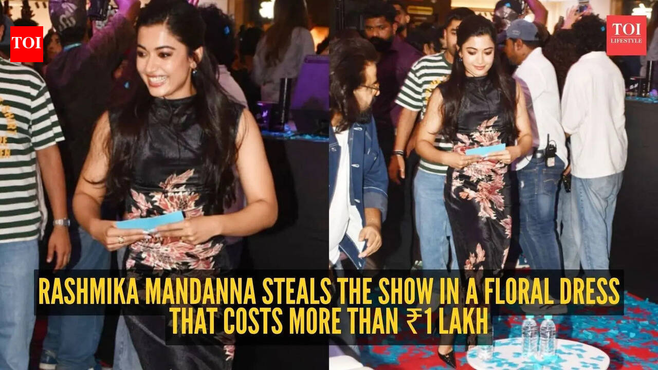 Rashmika Mandanna just wore the kind of dress every woman wants in her wardrobe