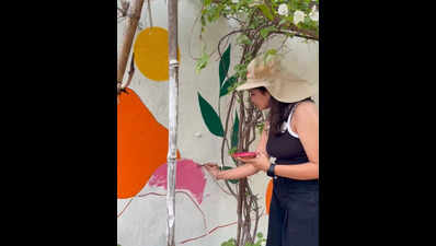 Mural Celebrates Sundaravana’s Green Revival