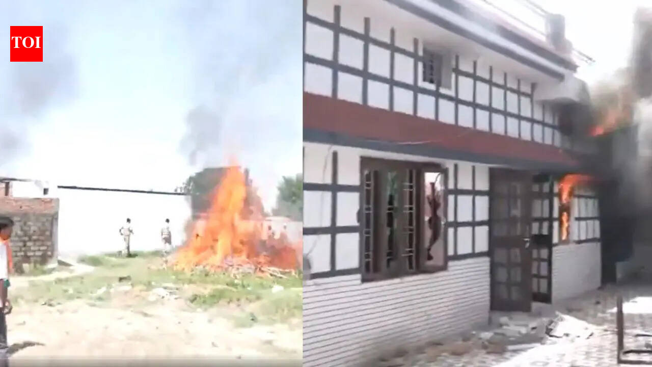 Communal violence erupts in Uttarakhand village over water dispute; houses set on fire, heavy police force deployed
