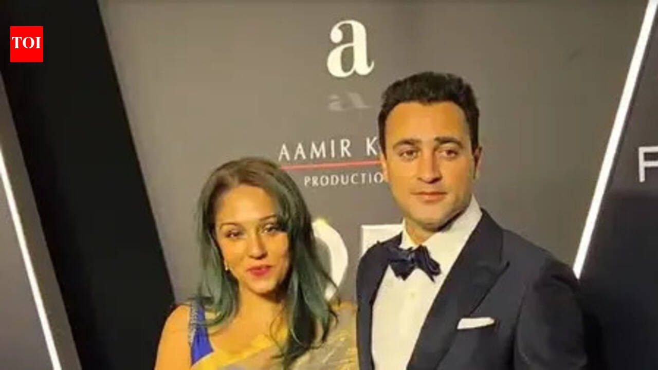 Aamir Khan’s nephew Imran Khan attends ‘Lagaan’ 25-year event with ladylove Lekha Washington