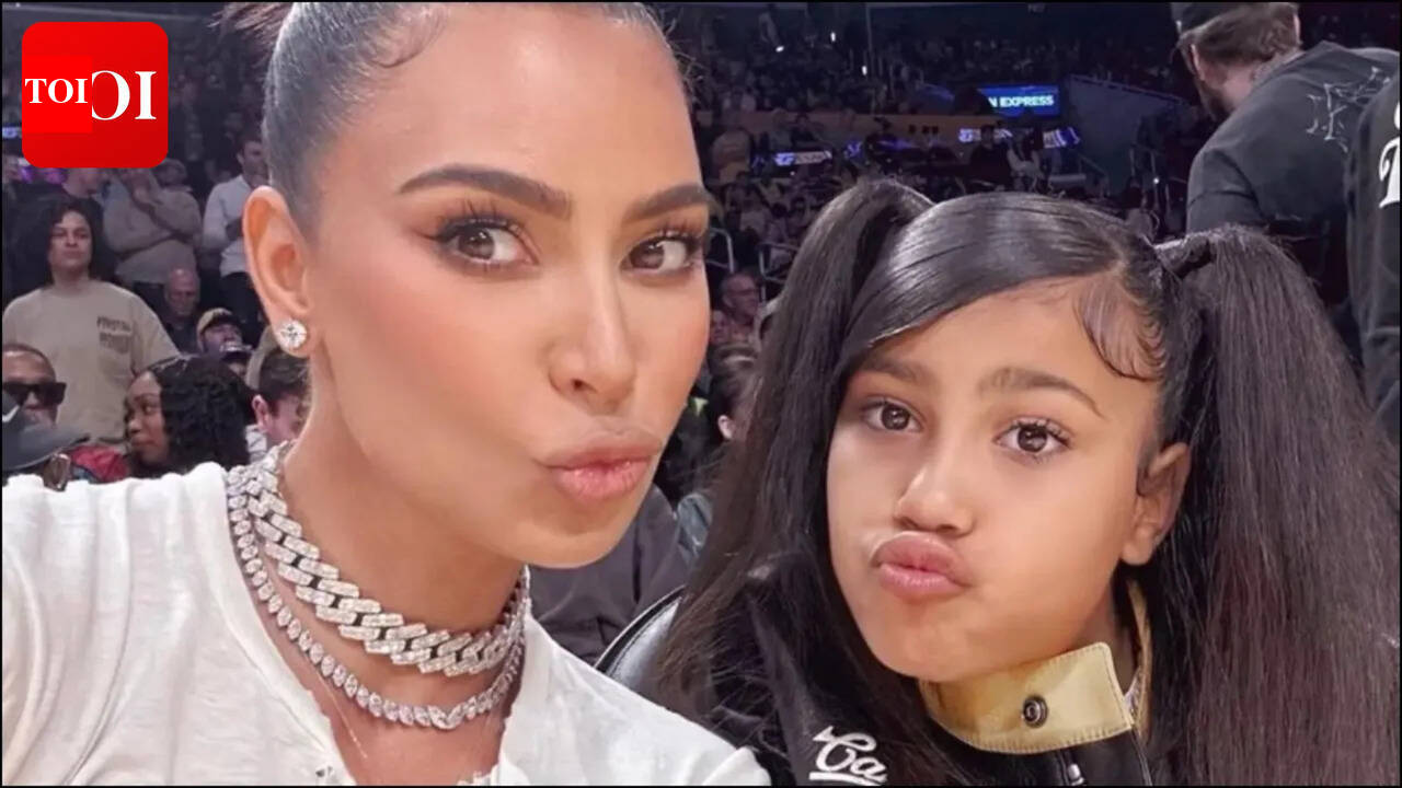 Kim Kardashian and Kanye West support their daughter for Illinois music festival