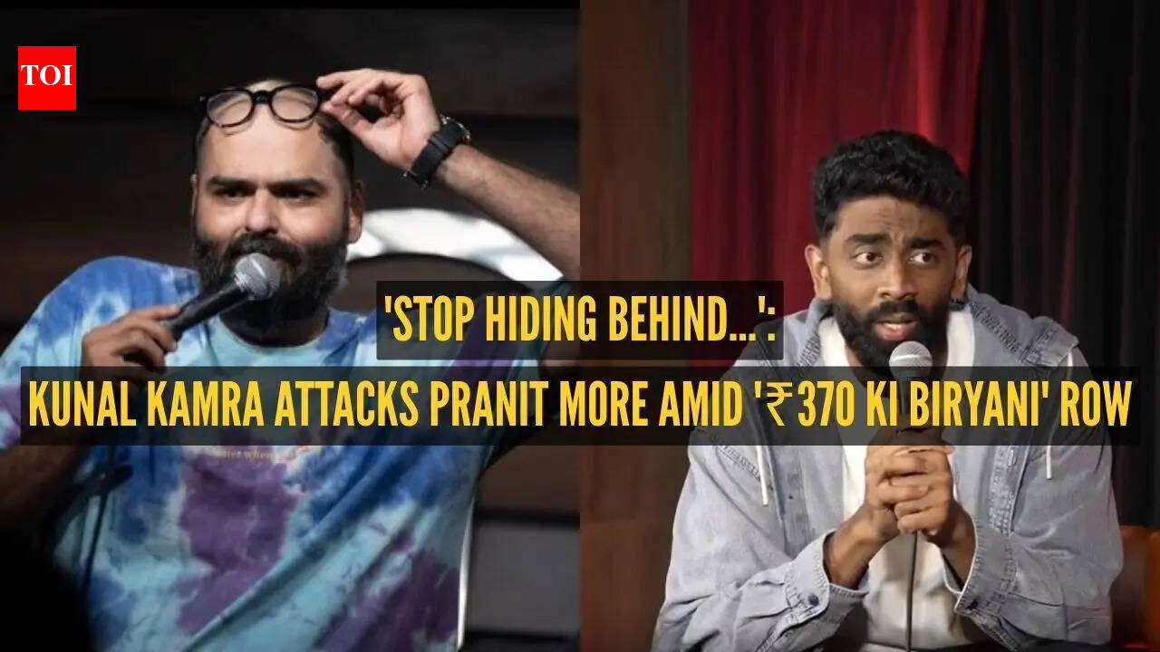 'Stop hiding behind crowdwork': Comedian Kunal Kamra attacks Pranit More's apology amid '₹370 ki biryani' row