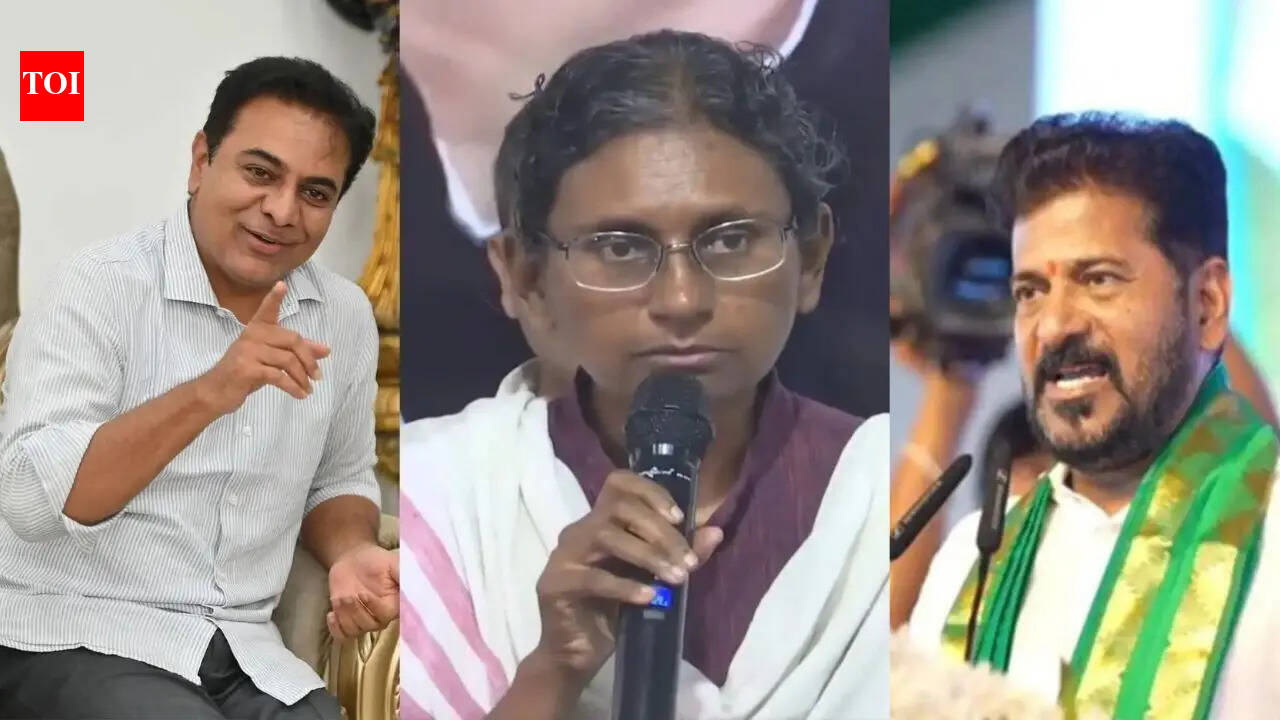 KTR targets Revanth Reddy, claims Congress rift cost Meenakshi Natarajan Rajya Sabha seat