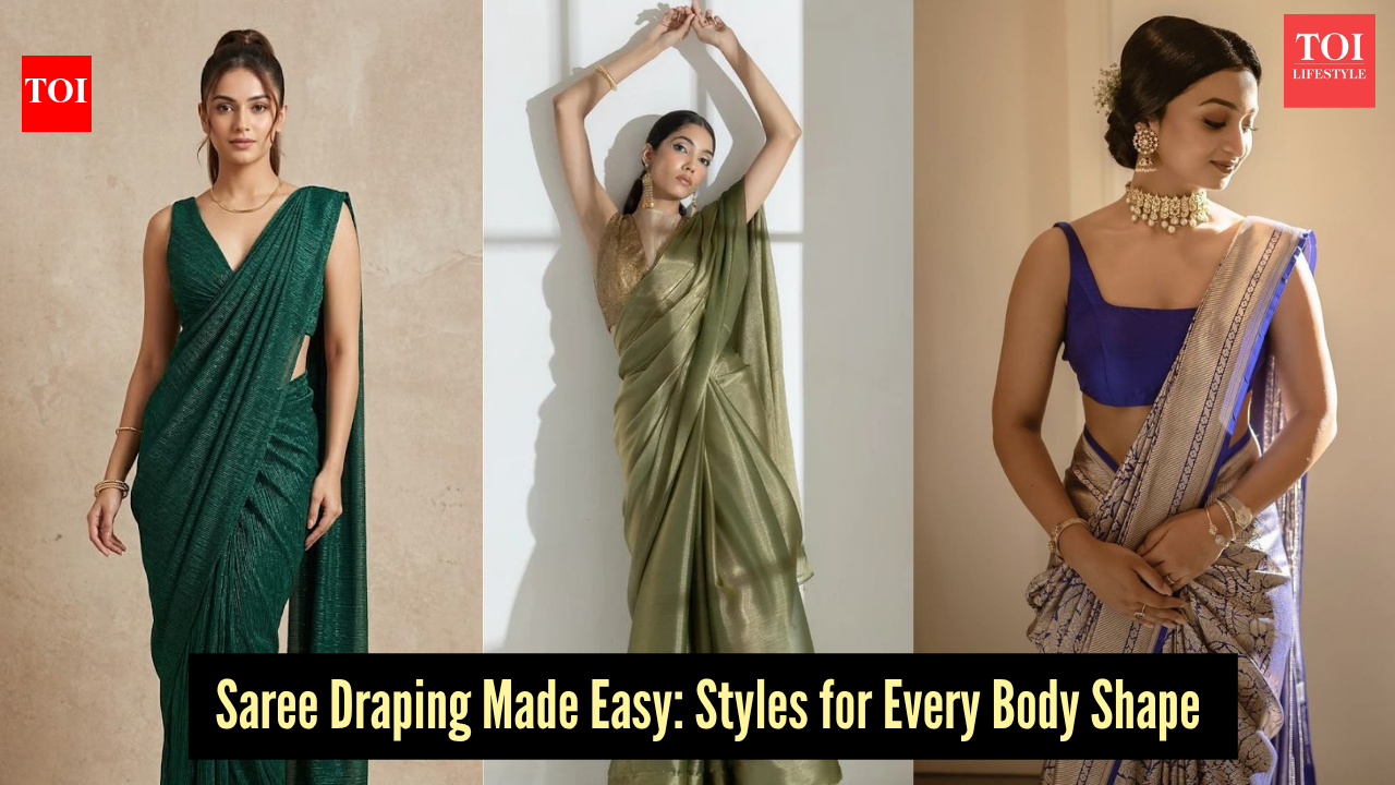 Ultimate saree guide: Perfect draping tips for every figure
