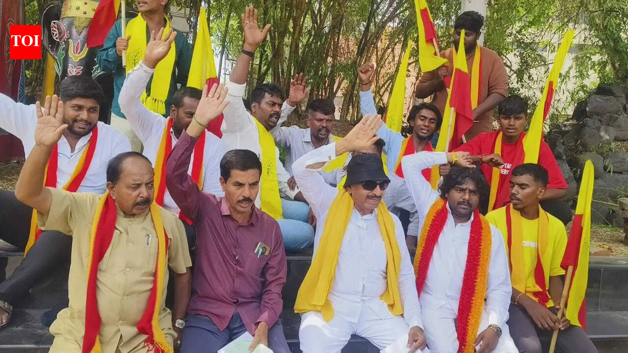 Kannada activists, Vatal Nagaraj protest delay in cabinet expansion