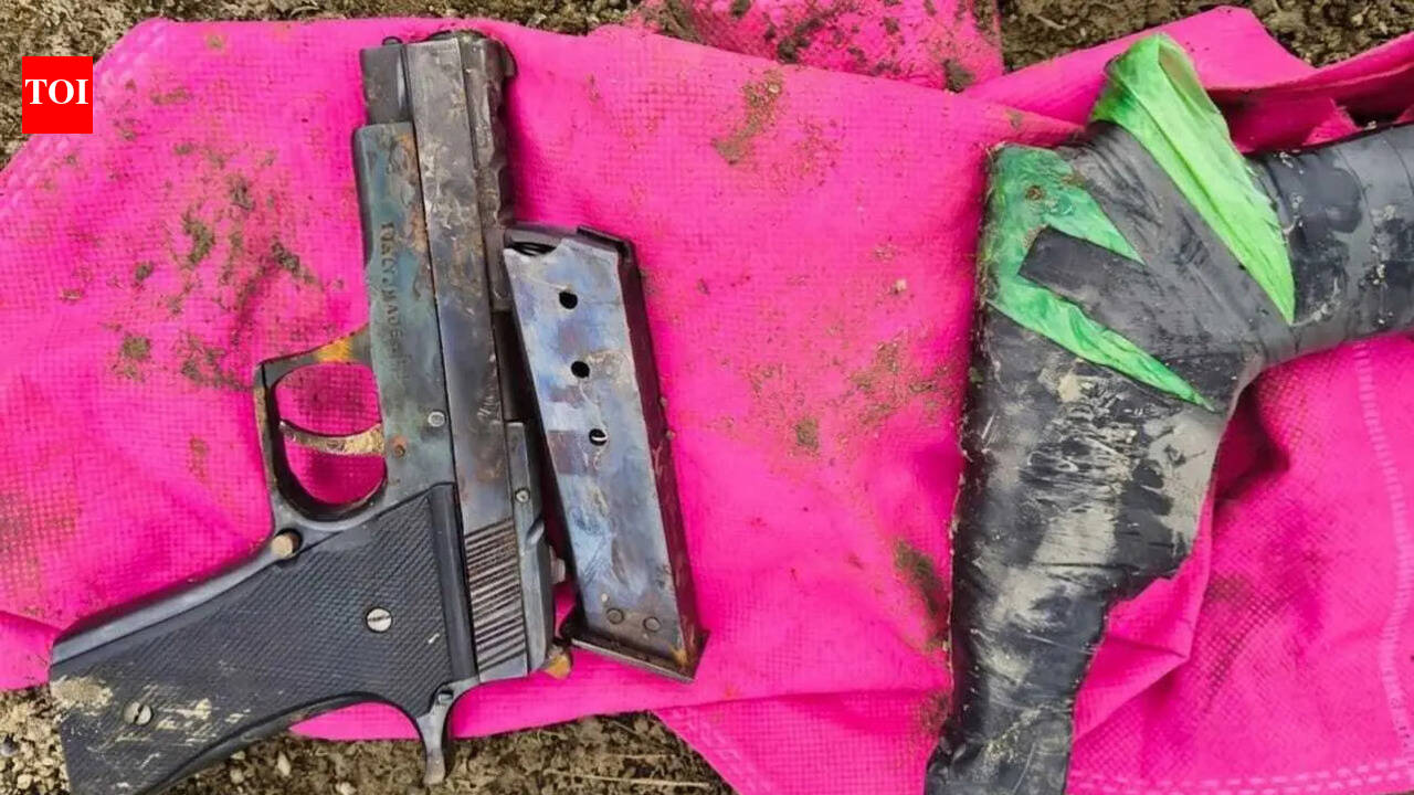 Two pistols recovered near Dibrugarh rail station