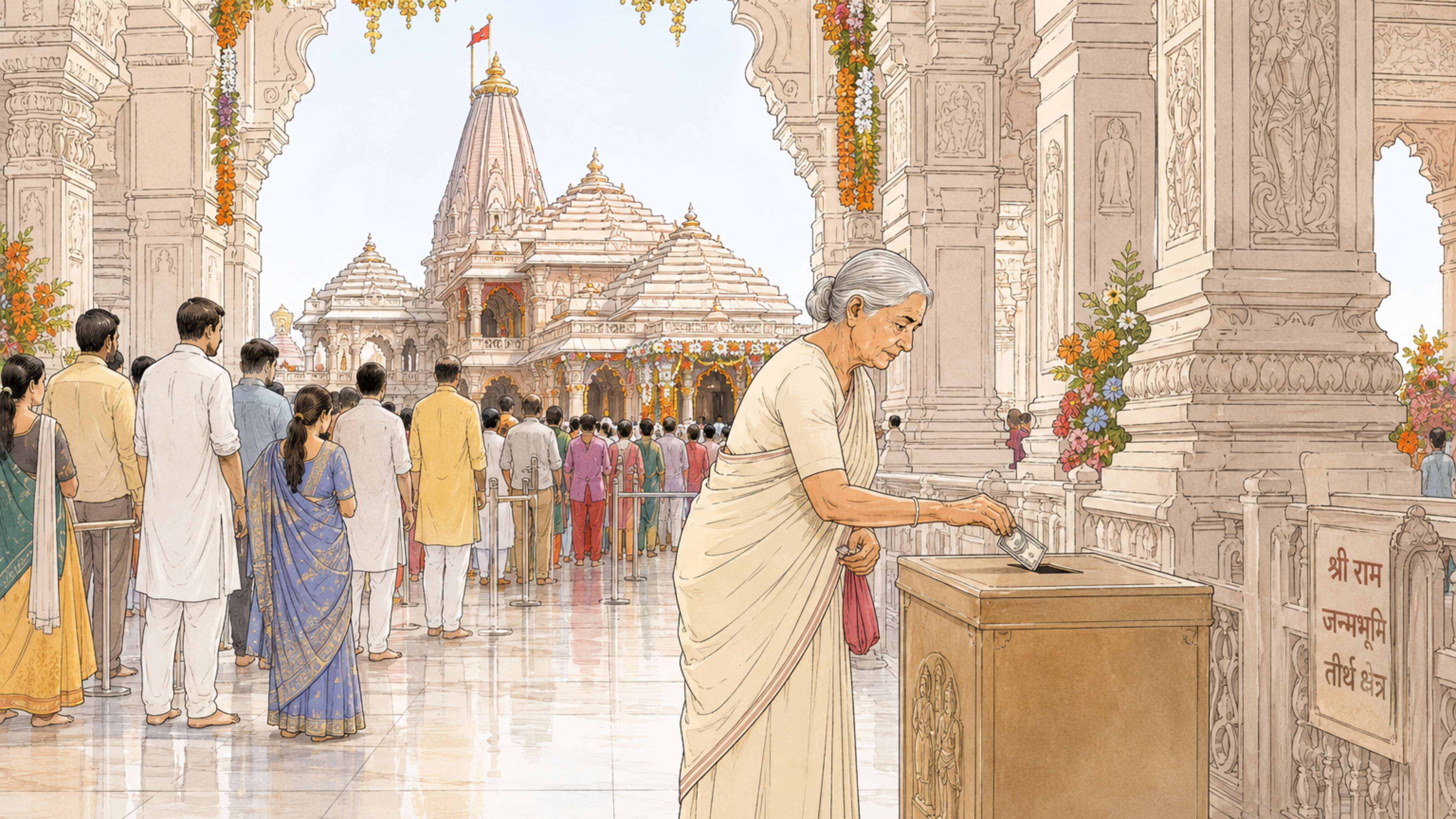Did crores go missing from Ayodhya Ram temple donations?