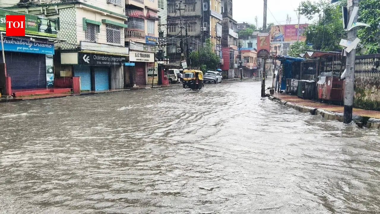 Overnight rain leaves Silchar waterlogged, residents demand infra upgradation