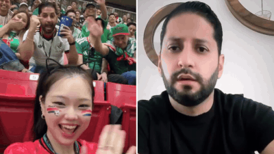 Mexican trade group chief removed after racist gesture towards South Korean influencer at FIFA World Cup match