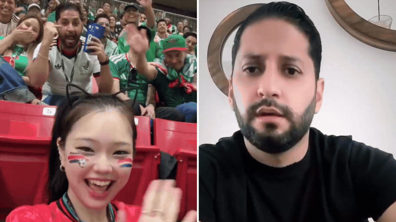 Mexican trade group chief removed after racist gesture towards South Korean influencer at FIFA World Cup match