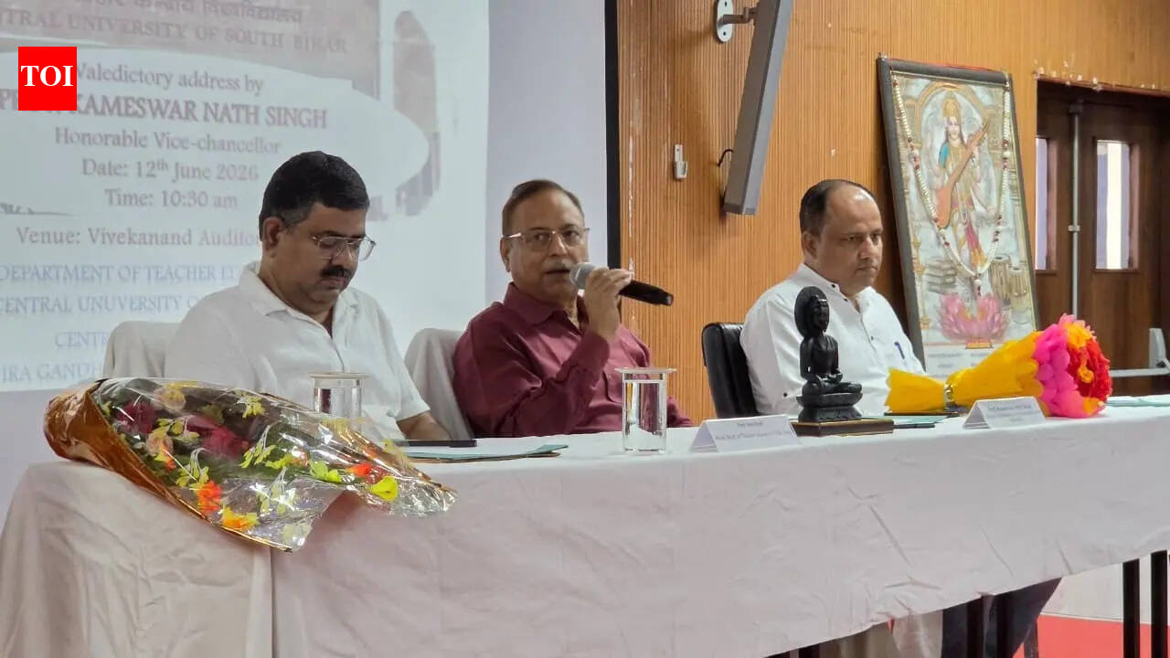 Teachers’ role in shaping careers of students important: CUSB VC