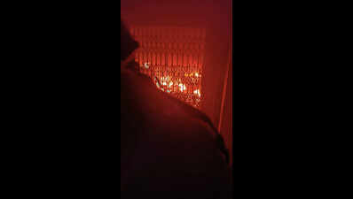 Short circuit triggers fire at cloth trader’s house, no casualties