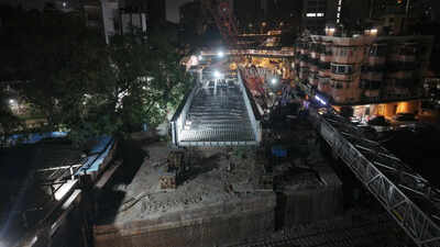 In Mumbai, Sion road over bridge work speeds up, set to reopen March 2027
