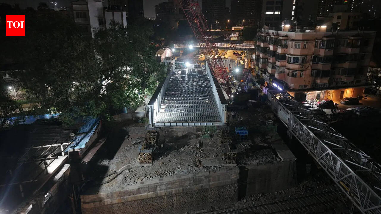 In Mumbai, Sion road over bridge work speeds up, set to reopen March 2027