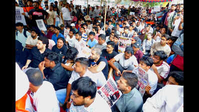 From students to senior citizens, diverse crowd joins CJP's first Hyderabad protest
