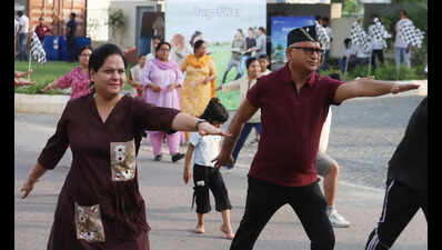 Yoga to Bollywood beats: Happy Streets brings Sunday buzz to Sukoon