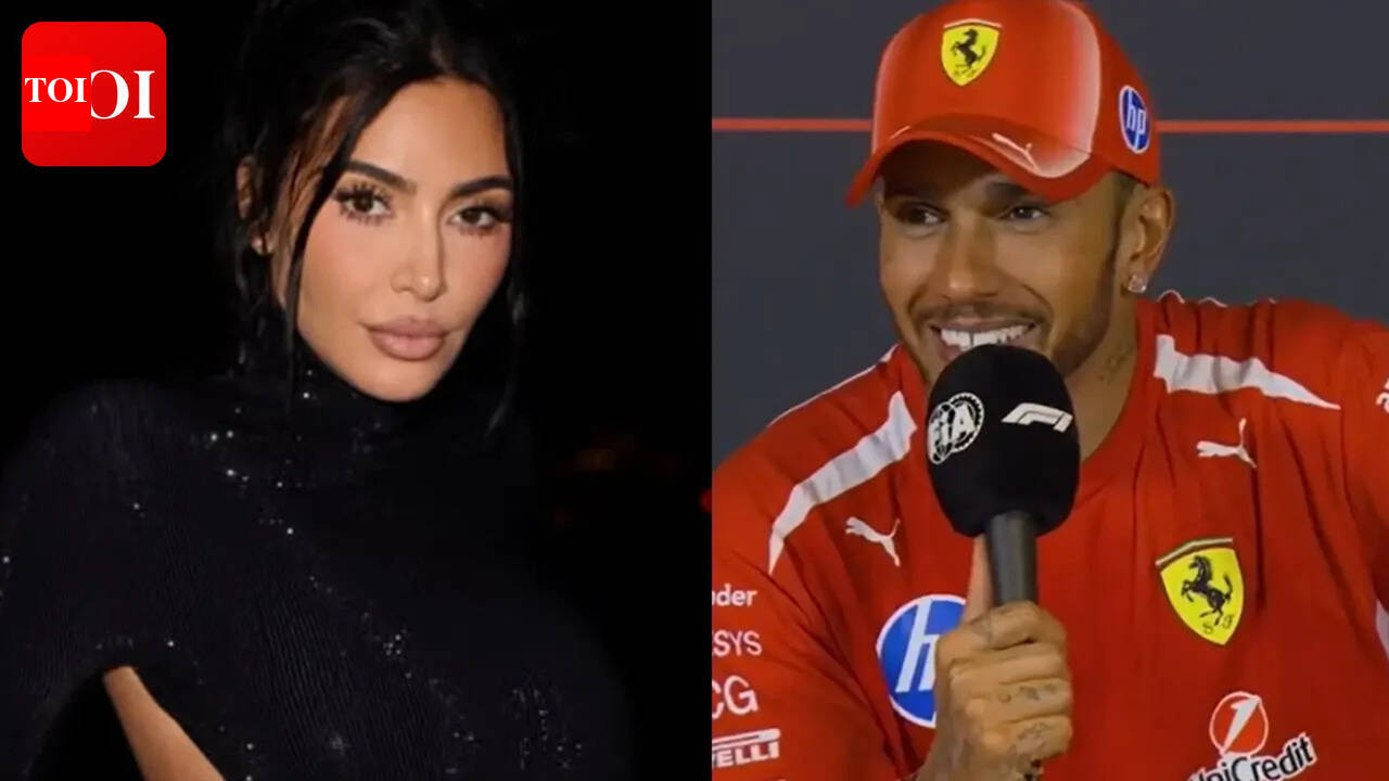 Kim Kardashian celebrates beau Lewis Hamilton's historic Barcelona Grand Prix win; couple spotted FaceTiming after big victory - WATCH