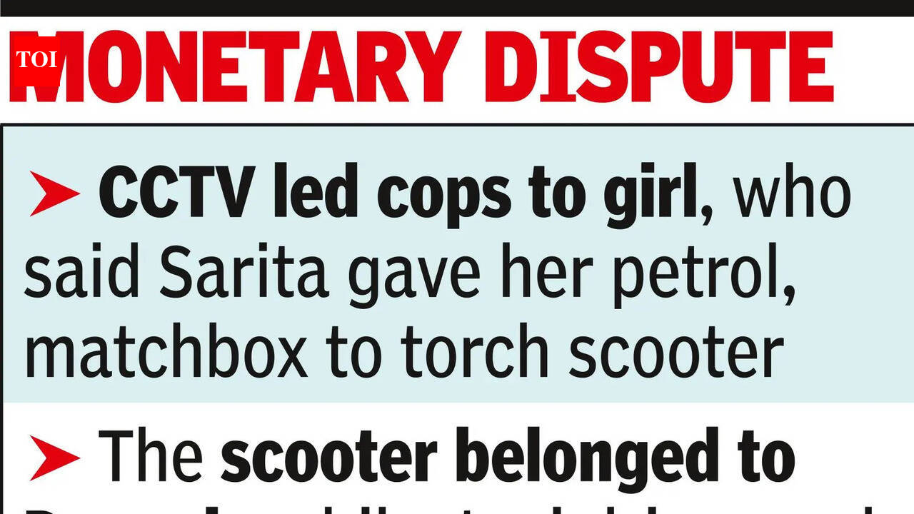 SE Delhi fire not accident; girl, 17, sent to torch tenant's scooter: Cops