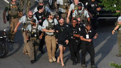 Why police escorted Sean Strickland out of UFC Freedom 250 before filing charges