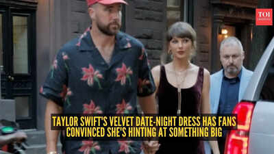 Taylor Swift’s date-night look has fans wondering if she’s dropping another album clue