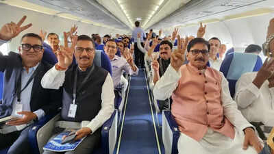 Noida International Airport begins commercial operations; first IndiGo flight lands at Jewar