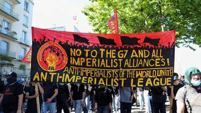  20,000 protest G7 summit in Geneva ahead of Trump's arrival