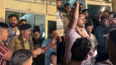 Kainchi Dham shocker: Massive protest at hill shrine after 2 drunk cops 'molest' local woman, clash with family