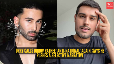 Orry takes fresh swipe at Dhruv Rathee, calls him ‘Anti-National’ in new interview