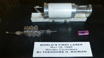 In 1960, a physicist’s ruby experiment produced the first laser beam ...