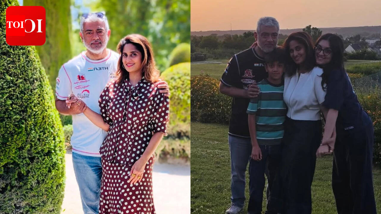 ‘A whole lot of love’: Shalini posts adorable family pictures from France amid Ajith Kumar racing’s historic feat