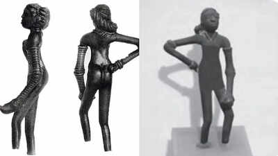 NCERT textbook shows Indus Valley's 'Dancing Girl' with covered torso to make it 'age-appropriate'