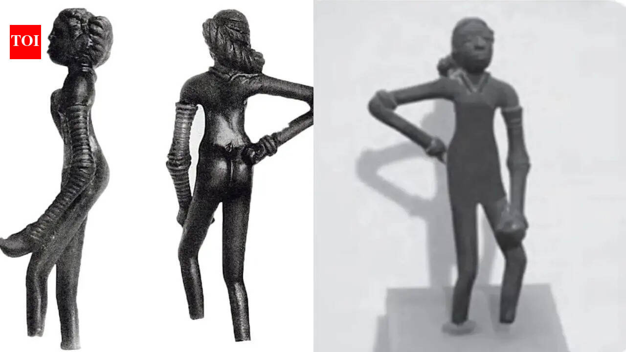 NCERT textbook shows Indus Valley's 'Dancing Girl' with covered torso to make it 'age-appropriate'