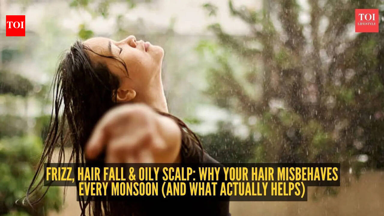 Frizz, hair fall and oily scalp: Common monsoon hair problems explained by experts