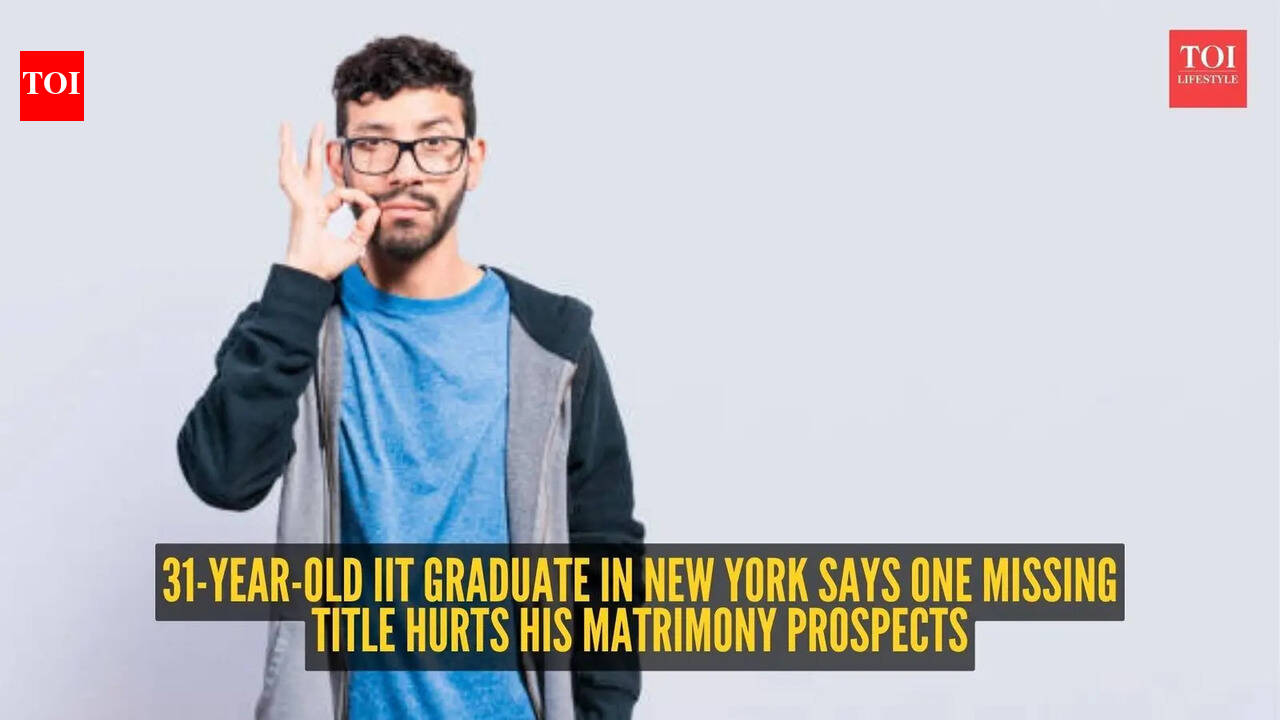 IIT degree with NYU Masters and New York job! Yet this 31-year-old Indian man says his matrimony value is ‘near zero’