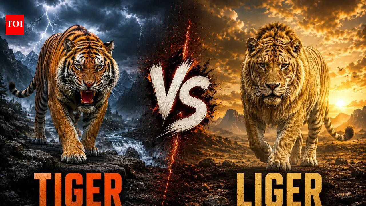 Liger vs Tiger: When the giant hybrid meets one of nature's deadliest hunters