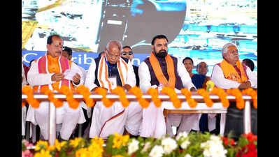 CM lays foundation stone for Rs 170-cr technology centre in Gaya, also announces international stadium
