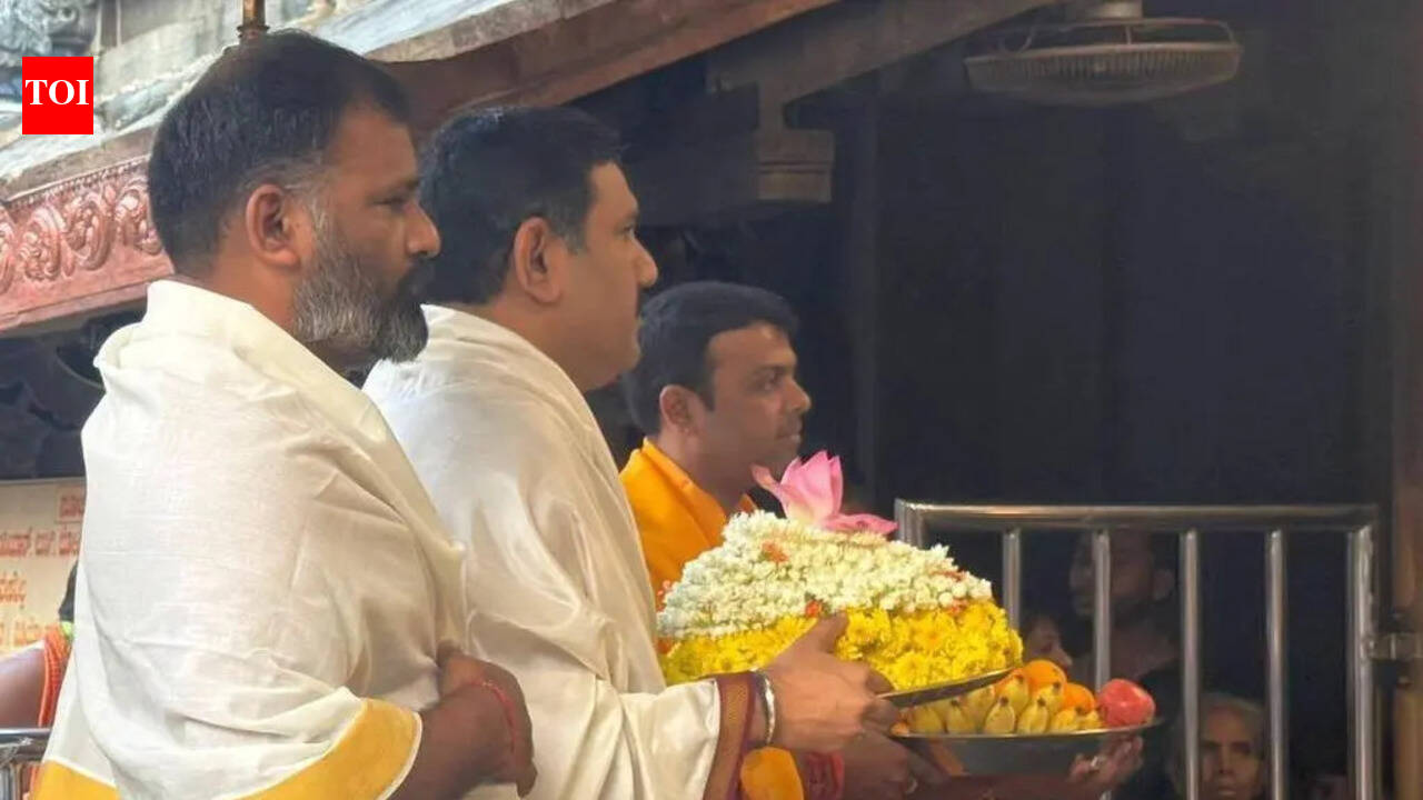 Cluster of VIP visits puts Kollur temple in focus; Vijayendra among recent visitors