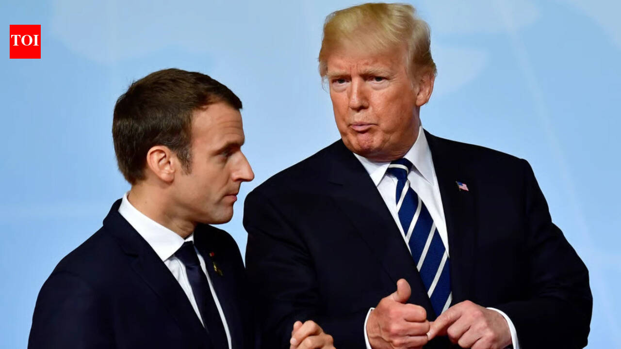 Donald Trump has a '100% warning' for French President Emmanuel Macron: Scrap tax for Google, Apple, and other American tech companies or I have no choice but to…